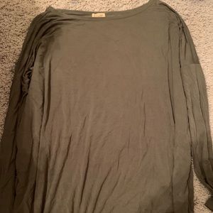 piko , army green dress shirt